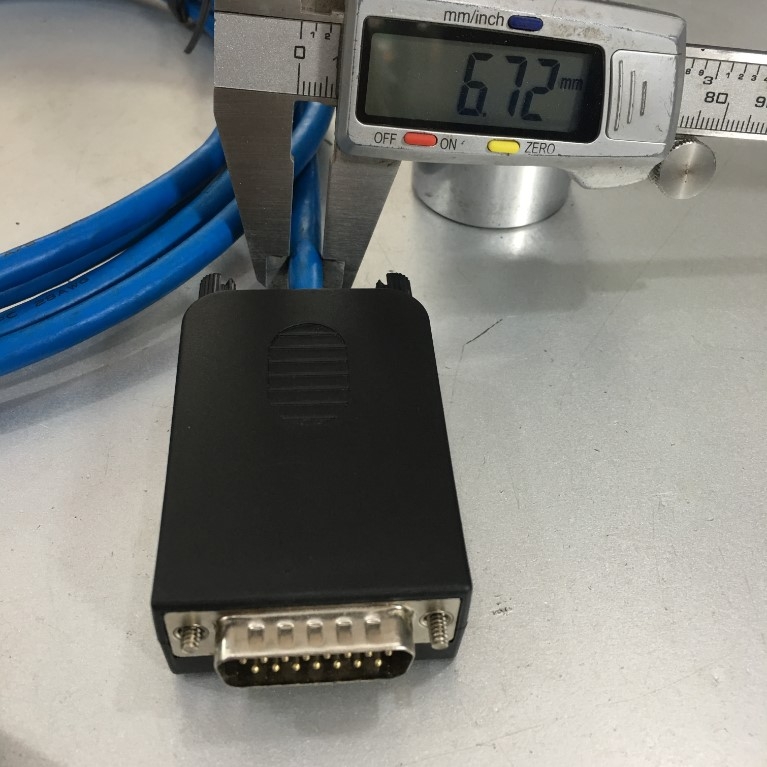 Cáp Kết Nối 15 Pin D-Sub DB15 Male to Male DB15 Screw Terminal Block Cable Length 3M