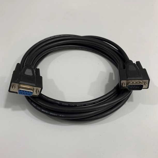 Cáp Điều Khiển RS232 Serial Port Data Cable DB9 Male to DB9 Female Dài 5M For Máy Vẽ Phun, Máy Vẽ Bút Vẽ Đồ May Mặc Inkjet Plotter TW-1800P ST-1800T