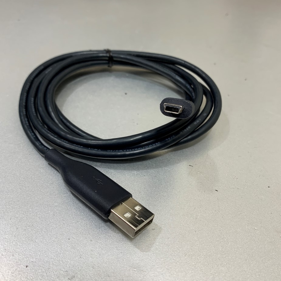 Cáp Điều Khiển KU-AMB518 Communication Cable USB to Mini USB 5P Plug 4Ft Dài 1.3M For LS Electric L7 Series L7C & L7P Servo to Computer