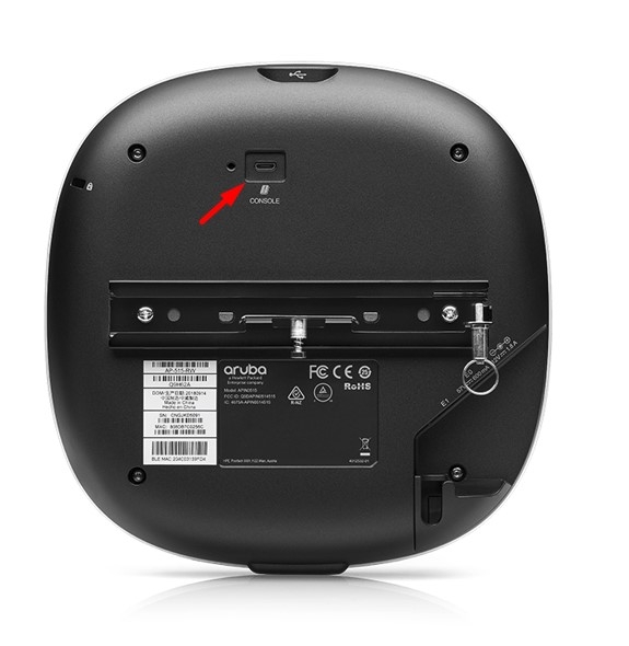 Cáp Điều Khiển Console Micro USB 5 Pin to Serial RS232 DB9 Female Cable White 1.4M For HPE Aruba Networks Access Point AP-515