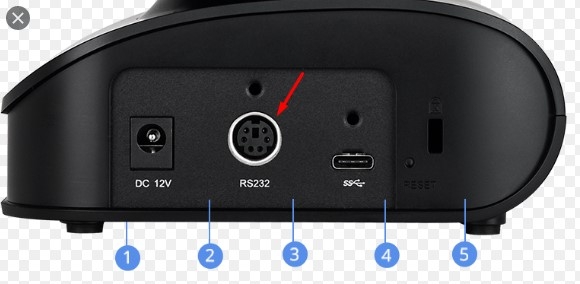 Cáp Điều Khiển Từ Xa Aver Mini Din 6 Pin to RS232 Cable 20M Converter 064AOTHERB66 For Aver PTZ VC520 CAM520 CAM530 Với HC-JOY-G3 Joystick Controller And PC