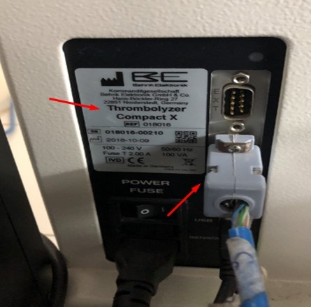 Cáp Kết Nối Máy Xét Nghiệm Đông Máu Tự Động BE Thrombolyzer Compact X Coagulation Analyzer Với Máy Tính DATA Link RS232 Communication Crossover Null-Modem Serial RS232 DB9 Female to DB9 Female Colour Grey Length 18M