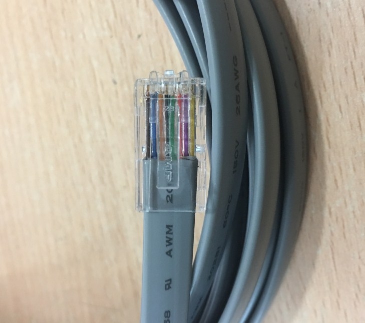 Cáp Mạng Dẹt 8 Lõi Đồng 8 Wire Flat 26AWG Stranded Grey For Ethernet Lan Cable Camera An Ninh Thang Máy Và Hệ Thống Giám Sát Samera Quan Sát Thang Máy Dài 300M