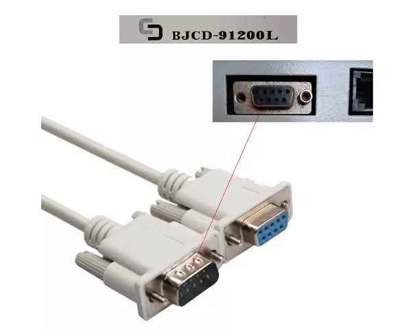 Cáp Kết Nối Bộ Số Hóa Họa Tiết May Mặc BJCD-9910L Map Reader Digitizer Data Cable Com Serial Port DB9 Male to Female Dài 1.8M For Gerber Accumark V10 Software PC/Laptop Computer