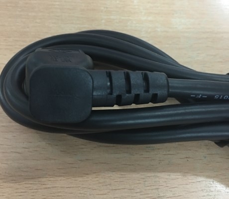 Dây Nguồn Chữ L Vuông Sang Góc Trái JET BUFFALO YP-12 YC-12 NEMA 5-15P to Left Angle C13 AC Power Cord 7A 125V 3x0.75mm 18AWG Length 1.8M