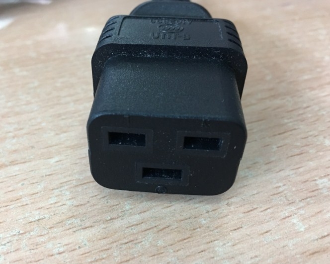 Dây Nguồn Máy Chủ IBM DELL LENOVO FUJITSU HP Server For UPS Rack Mounting APC AC Power Cord E-JUN EL-88 EL-99 C19 to C20 16A 250V 14AWG 3x2.5mm Length 2.5M