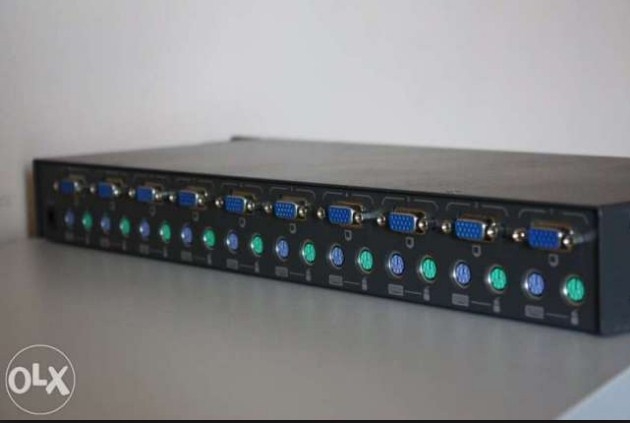 Cáp Điều Khiển LANBE KVM Switch Cable 3 in 1 PS2 Keyboar Mouse and VGA Male to Male For KVM Switch Smart View Pro or KVM Switch Length 1.8M