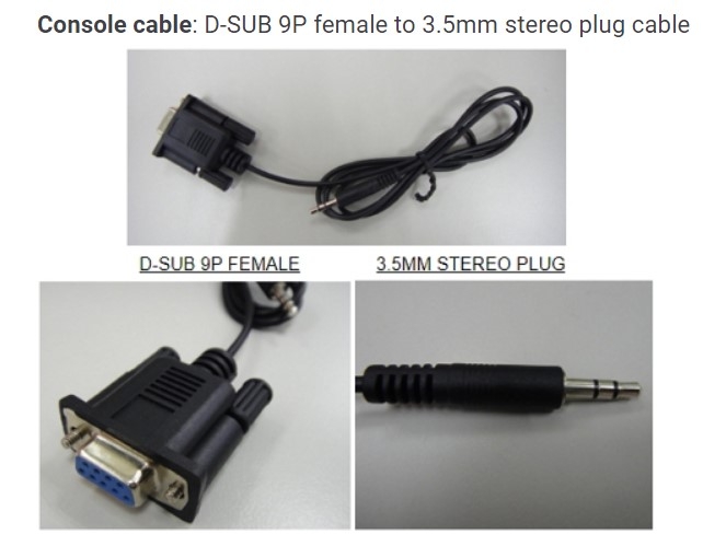 Cáp Console RS232 DB9 Female to 3.5mm Serial 3 Lever Cable Dài 1.5M For QNAP NAS TS-1127, TS-1685