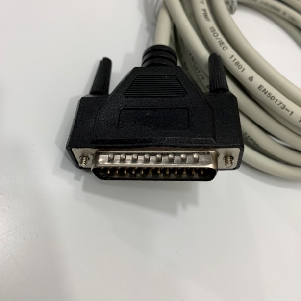 Bộ Combo USB to 2 Port Com Và Cáp Điều Khiển Máy Cắt Decal Quảng Cáo Chất Lượng Cao RS232 DB25 Male to DB9 Female Dài 5M For Serial Cutter Plotter DGI, Roland, Graphtec