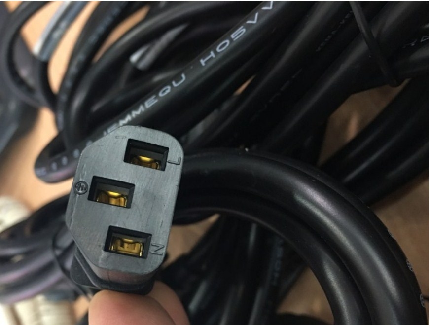 Dây Nguồn 2 Chân Tròn Cisco LOROM LR-023A LR-03B 72-0460 AC Power Cord Europe Plug Schuko CEE 7/7 to IEC320 C13 10A 250V 3x1.0mm For Thiết Bị Mạng Cisco Và Máy Chủ Length 2.4M