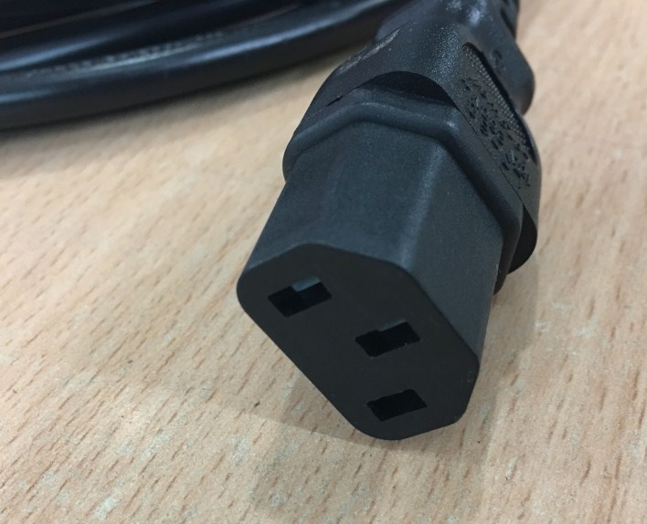 Dây Nguồn Điện Chính Hãng Longwell LS-14 to LS-60 AC Power Cord IEC60320 IEC C13 to IEC C14 10A 250V 3x1.0mm 18AWG For Server Rack Computer Desktop Cisco Jumper Dell 0Y086H Length 2.7M