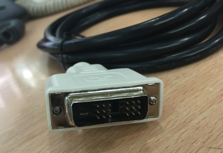 Cáp Chuyển Đổi HDMI Male to DVI-D 18+1 Male Original Dell Length 1.8M
