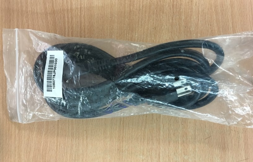 Dây Nguồn DEREN E239736 DR-309 DR-395 NEMA 5-15P to C13 AC Power Cord 13A 125V 3x1.31mm 16AWG Length 2.5M