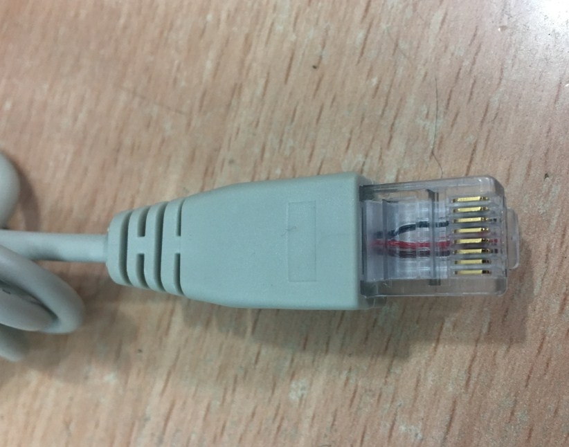 Cáp Điều Khiển Thiết Bị Mạng Chính Hãng Fortigate Firewall Cable Console RJ45 to RS232 Com Port Serial DB9 Female Grey Length 3M