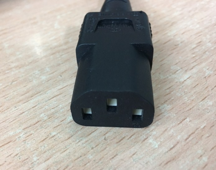 Dây Nguồn Máy Chủ IBM HP DELL LENOVO Server AC Power Cord Schuko CEE7 Euro Plug to IEC320 C13 H.R.SILVINE 203H EF-28 16A 10A 250V 18AWG 3x1.0mm Length 2.5M