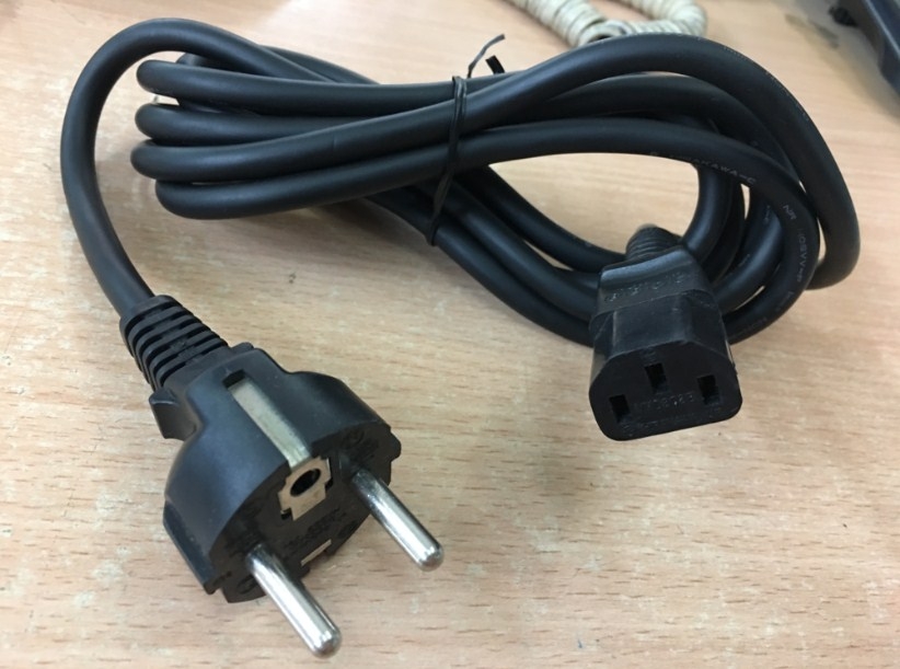 Dây Nguồn Máy Chủ IBM HP DELL LENOVO Server AC Power Cord Schuko CEE7 Euro Plug to IEC320 C13 HIRAKAWA VM0307B VM0303B 16A 10A 250V 18AWG 3x1.0mm Length 2.5M