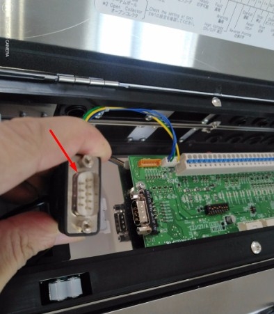 Cáp Máy In Phun Mã Vạch Công Nghiệp Hitachi Inkjet Printer RS-232C Null Modem With Partial Handshaking DB9 Female to DB9 Female Cable PVC Black Length 5M