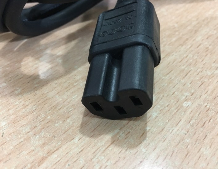 Dây Nguồn KING-CORD KC-015A KC-003H IEC60320 IEC C15 16A 10A 250V Euro Power Cord 2 Prong 3x1.0mm Length 2.5M