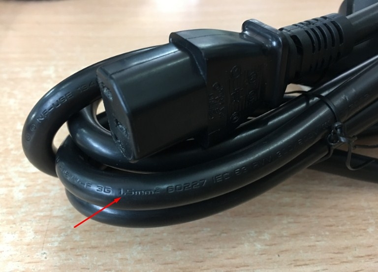 Dây Nguồn Máy Chủ IBM HP DELL LENOVO Server AC Power Cord Schuko CEE7 Euro Plug to IEC320 C13 QT DTIII -2P-05 16A 10A 250V 18AWG 3x1.5mm Length 1.5M