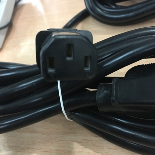 Dây Nguồn I-SHENG SP-301 IS-14 NEMA 5-15P to C13 AC Power Cord 12A 125V 3x1.25mm 16AWG Length 2.3M