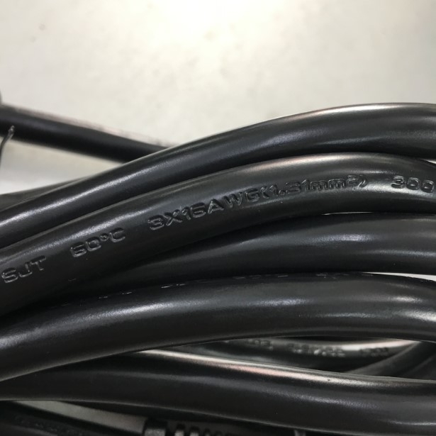 Dây Nguồn Máy Chủ Và Thiết Bị Mạng Cisco Juniper HP Dell Lenovo Huawei Chính Hãng I-SHENG SP-301 IS-14 UL Computer Server Cable Power Cord NEMA 5-15P to IEC 320 C13 13A 125V 16AWG 3x1.31mm² Length 3M