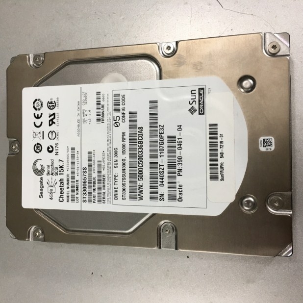Ổ Cứng Máy Chủ Seagate ST3300657SS 300GB 3.5-inch 15000 RPM SAS Hard Drive Cheetah 15K.7
