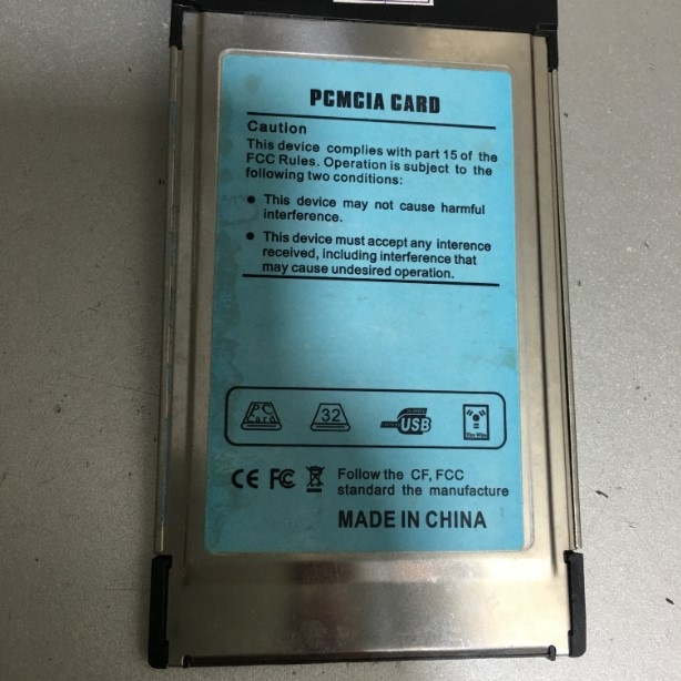 PCMCIA CardBus 54mm to LAN 1 Port Adapter