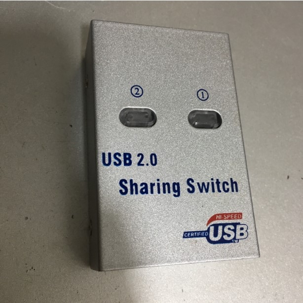 Bộ Chuyển USB Printer Sharing 2 Máy Tính Dùng Chung Một Máy In UY-02A Switch