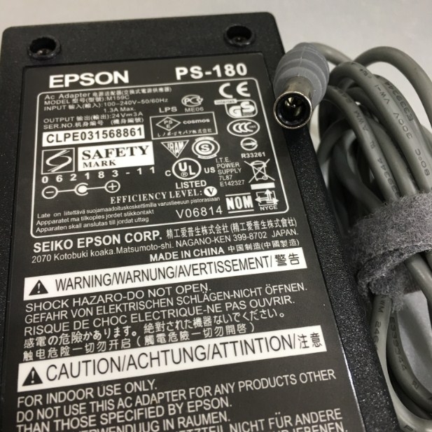 Adapter 24V 3A EPSON For Máy Scan Epson Workforce DS-6500 DS-7500 Connector Size 6.0mm x 4.0mm