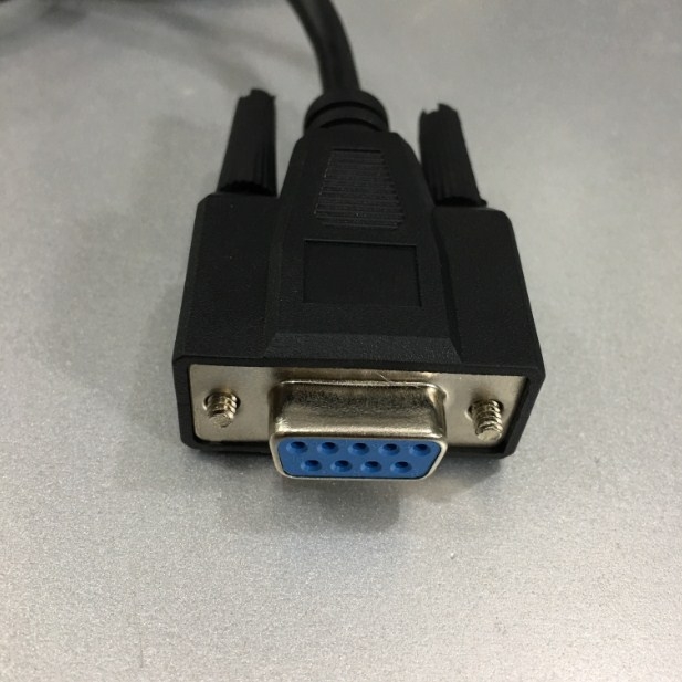 Cáp Truyền Dữ Liệu Kết Quả Máy Đọc Elisa Biotek ELx800 Elx808 Incubating Absorbance Plate Reader Vào Máy Tính Chât Lượng Cao Serial Cable BT75053 DB9 Female to DB25 Female Black 1.8M