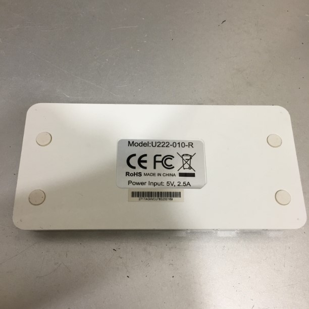 Bộ Chia Cổng 10 Port Hup USB 2.0 Tripp Lite U222-010-R White For Thiết Bị Hội Nghị Truyền Hình Camera Printer Scanner Hard Drive