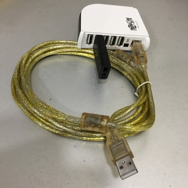 Cáp Máy In Cổng USB 2.0 Type A Male To Type B Male Transfer Rate 480 Mb/s For Printer PLC HMI Colour Clear Length 3M