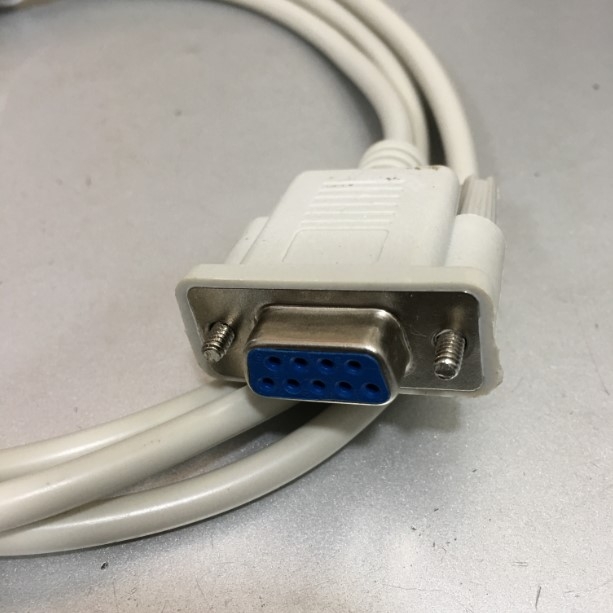 Cáp Kết Nối RS232 Communication Cable Crossover Serial DB9 Female to DB9 Female Grey Length 1.5M