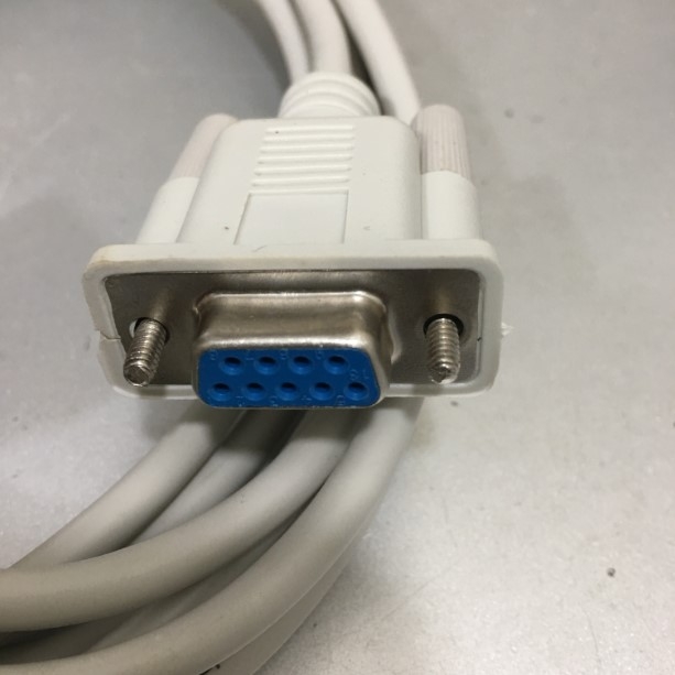 Cáp Kết Nối RS232 Communication Cable Crossover Serial DB9 Female to DB9 Female Grey Length 3M
