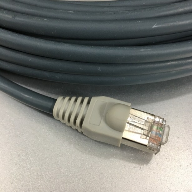 Cáp Mạng Ethernet Công Nghiệp NC-CAB-DMC100 10M Nexans LANmark-Cat6A Ultim Patch Cord 10G RJ45 8P8C Plug up to 500MHz FTP Screened LSZH Grey For Remote I/O Connection PLC HMI Robots Servos