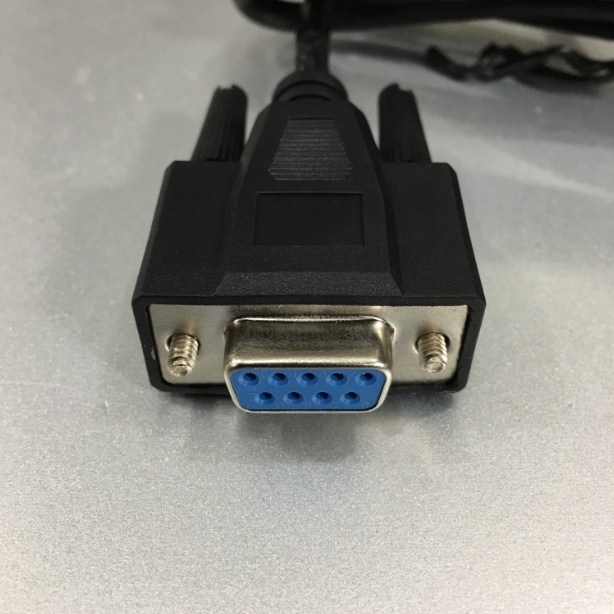 Cáp Máy In Mã Vạch SATO HR2 HR212 HR224 SERIES Industrial Label Printer Cable RS-232C Interface Connection DB9 Female to DB9 Male Serial Black Length 1.8M