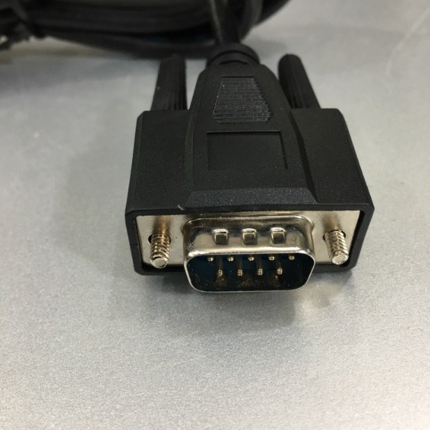 Cáp Máy In Mã Vạch SATO HR2 HR212 HR224 SERIES Industrial Label Printer Cable RS-232C Interface Connection DB9 Female to DB9 Male Serial Black Length 1.8M