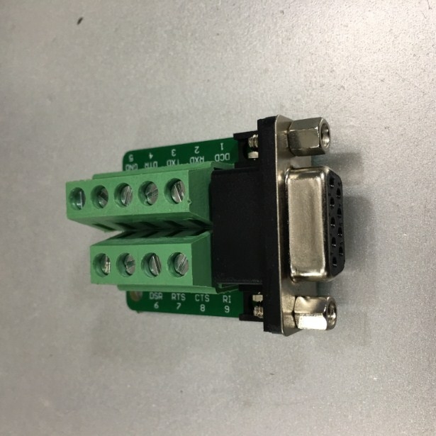 Đầu Cắm Nối Mô Dun Bắt Vít Khối RS232 Nối Tiếp 9 Chân Âm DB9 Terminal Female With Screw DB9 Breakout Connector RS232 Serial 9 Pin Connector