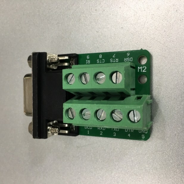 Đầu Cắm Nối Mô Dun Bắt Vít Khối RS232 Nối Tiếp 9 Chân Âm DB9 Terminal Female With Screw DB9 Breakout Connector RS232 Serial 9 Pin Connector