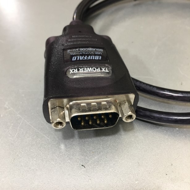 Cáp Chuyển Đổi USB to RS232 BUFFALO BSUSRC06 1M Adapter with FTDI Chip Cable For Cashier Register,Industriual Machinery,CNC,Sysmex XS Series
