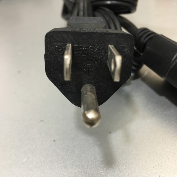 Dây Nguồn Dẹt Japan Power Cord Flat JIS 8303 to IEC 60320 C13 LONGWELL LP-31 LS-13 10A 125V 18AWG 3x0.824mm² Length 1.8M