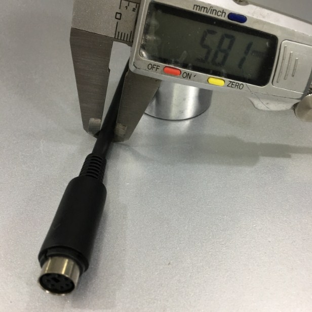 Cáp Chuyển Đổi PS/2 6 Pin Mini Din Female to DB9 Serial 9 Pin Male Cable Convertor Length 30Cm