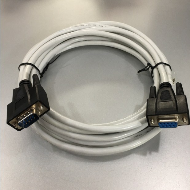 Cáp Máy In Tem Nhãn Công Nghiệp Zebra G105850-003 Serial Interface Cable RS232 DB9 Female to DB9 Male Null Cable Length 5M