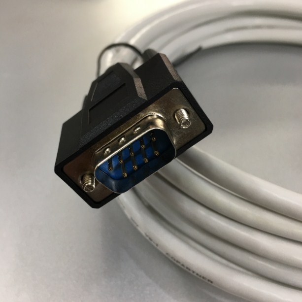 Cáp Máy In Mã Vạch Tem Nhãn Công Nghiệp WS4 Series Printer WS408DT WS412DT WS408TT WS412TT RS232C Interface RS232 DB9 Female to DB9 Male Cable Length 5M