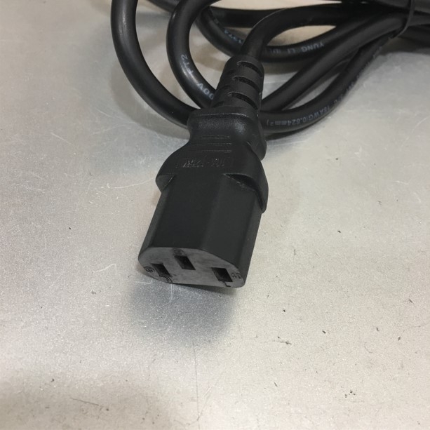 Đây Nguồn Đấu Bo Mạch Bare Wire to IEC C13 Electrical Power Cord AC DC Power Supply Extension Cable 125V 10A 3x0.824mm² H05VV-F OD 6.5mm length 3M