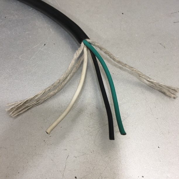 Đây Nguồn Đấu Bo Mạch Bare Wire to IEC C13 Electrical Power Cord AC DC Power Supply Extension Cable 125V 10A 3x0.824mm² H05VV-F OD 6.5mm length 3M