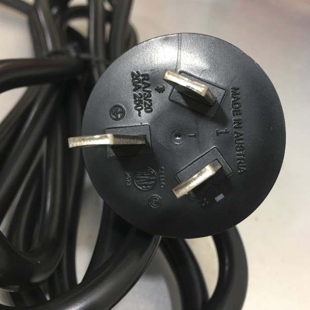 Đây Nguồn Đấu Bo Mạch China Plug GB2099 to Bare Wire Electrical Power Cord AC DC Power Supply Extension Cable 250V 20A 3x1.5mm² H05VV-F OD 8.1mm length 2.5M