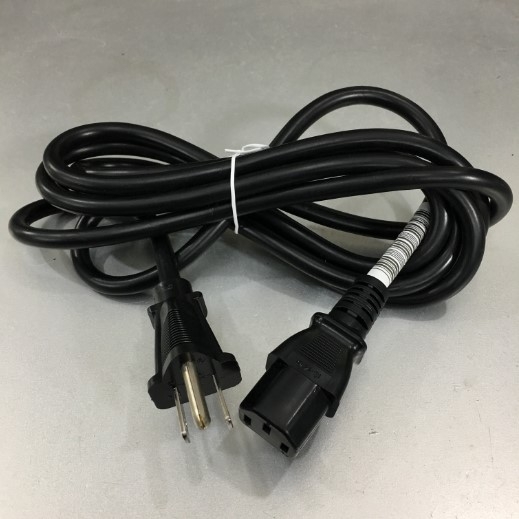 Dây Nguồn 312003-01 I-SHENG Power Cord USA SVT 16AWG CEE Color Code NEMA 5-15P to IEC 60320 C13 12A 125V 3x1.25mm² Length 2.5M