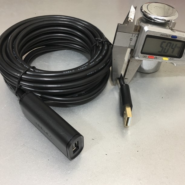 Cáp Nối Dài USB Có IC USB 2.0 A Male to A Female Extension IC Chipset Cable Chính Hãng UGREEN 10319 Length 5M