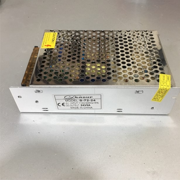 Nguồn Tổ Ong 24V 3A 72W S-72-24 Switch Power Supply For Broadcasting LED Display Communications Security